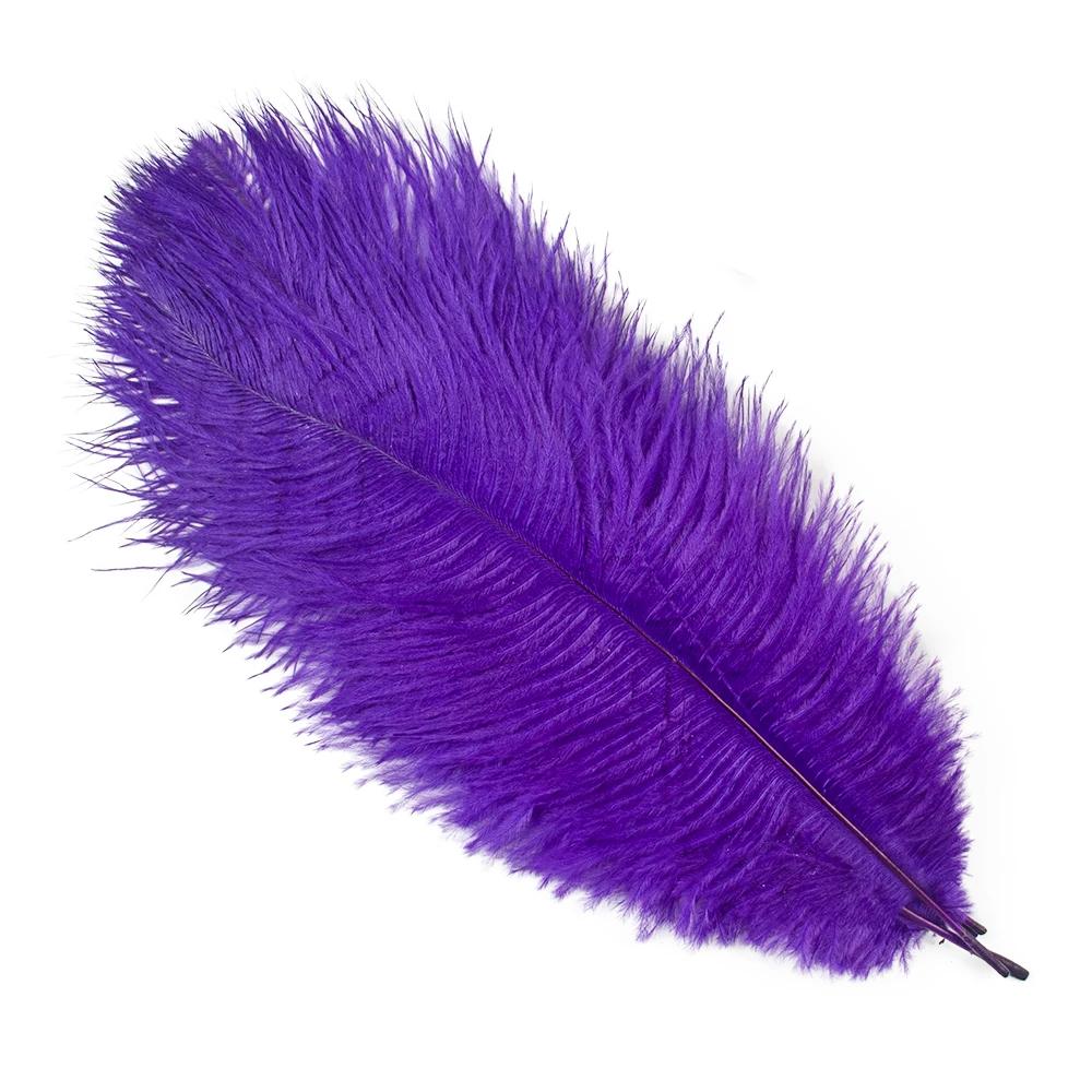 20-45Cm/8-18Palců Barevná Pštrosí Pera 10Ks/Lot Bílé Pštrosí Peří Velkoobchod Pro Svatbu Domů Váza Osvětlení Plumas Dekorace