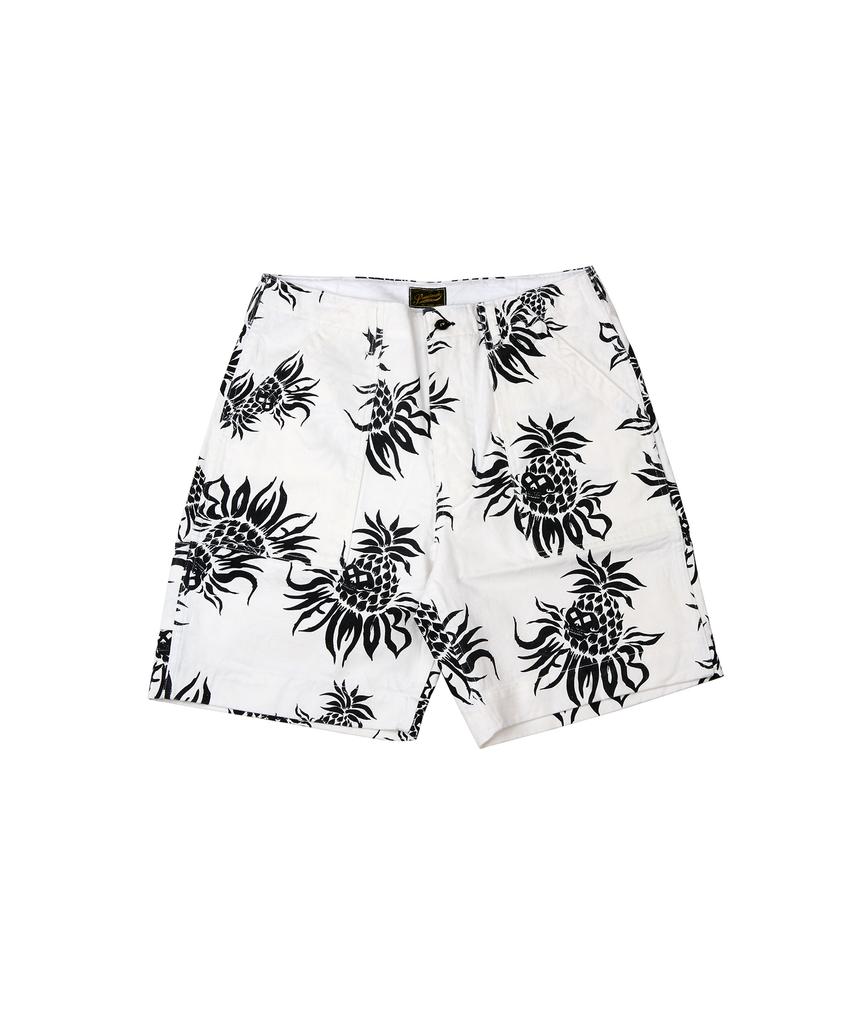 SWELLMOB Swellmob Pine Skull Shorts-White-
