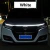 Car LED Hood Light Strip 12V, Flexible Waterproof Exterior Bonnet Daytime Running Atmosphere Lamp, Universal for Car SUV Truck Decorative Lighting