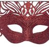 Breathable Half Face Role Play Mask Integrated Crowns And Sparkling Powder Effect For Themed Parties Cosplay Event