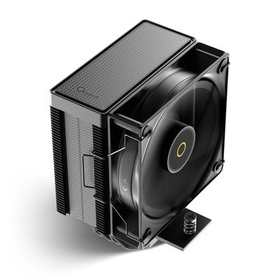 Ocypus Gamma A40 BK Cooler de CPU Compacto, Ventoinha PWM de 100mm de Baixo Ruído, Cooler de CPU de Torre Única com 133mm de Altura, 4 Tubos de Calor de Contato Direto em Cobre, para Intel L