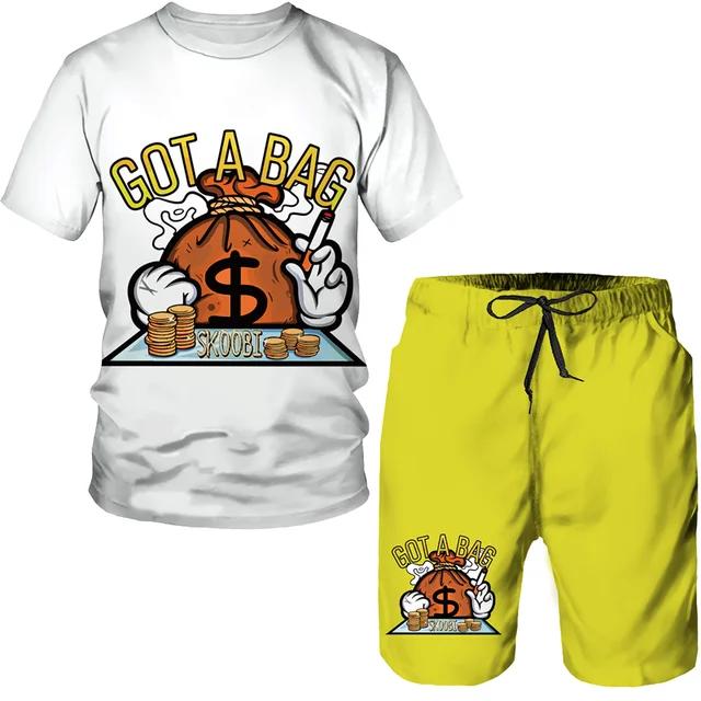 

Модная мужская/женская футболка с 3D принтом для игры в покер/шорты/комплект, повседневный спортивный костюм, наряды для пар, летняя уличная одежда в стиле хип-хоп 5XL