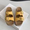 Cool slippers women's summer wear new high-value thick-bottomed versatile beach slippers