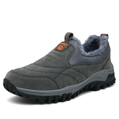 Zimowe welurowe bawełniane buty buty sportowe outdoorowe ciepłe buty trekkingowe duży rozmiar kombinezon casualowe buty męskie buty czarne