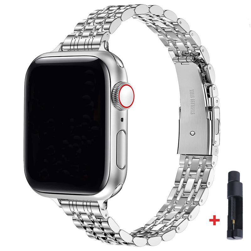 Stainless Steel Band For Apple Watch Strap 49mm 42mm 44mm Metal Bracelet iWatch Ultra Series 8 7 6 SE 5 4 3 for Women 45mm 41mm
