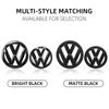 2Pcs Car Sticker For Volkswagen VW Golf 5 MK5 GTI 03-08 129mm X 113MM Car Front Grill Badge Replacement Emblem Car Logo Stickers