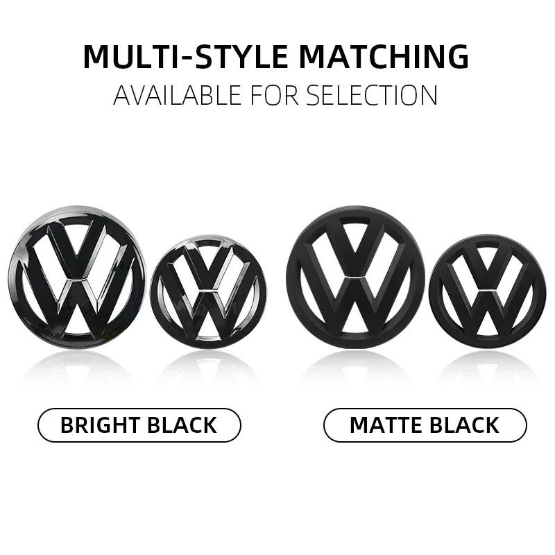 2Pcs Car Sticker For Volkswagen VW Golf 5 MK5 GTI 03-08 129mm X 113MM Car Front Grill Badge Replacement Emblem Car Logo Stickers