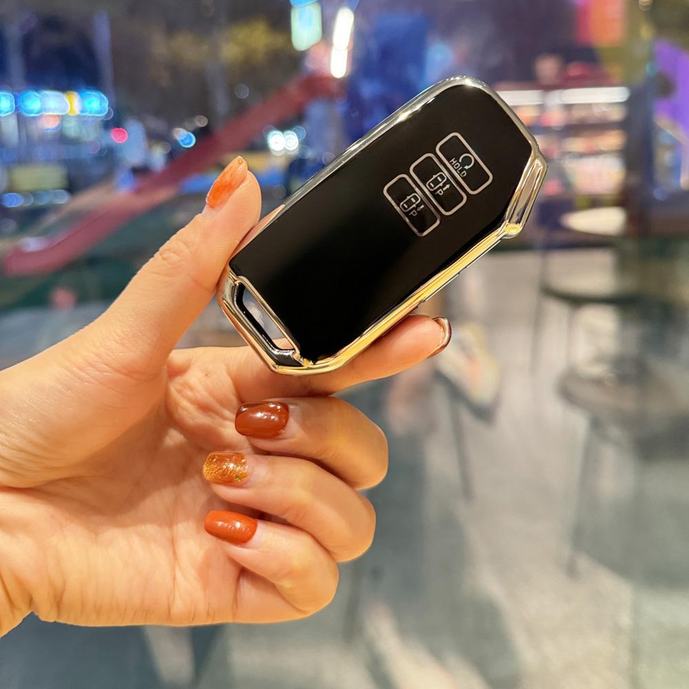 7 Buttons TPU Car Key Case Cover for Kia 2022 Sportage 2023 Niro Hybrid 2021 Sorento 2021 2022 MQ4 2022 EV6 GT-Line K8 V6