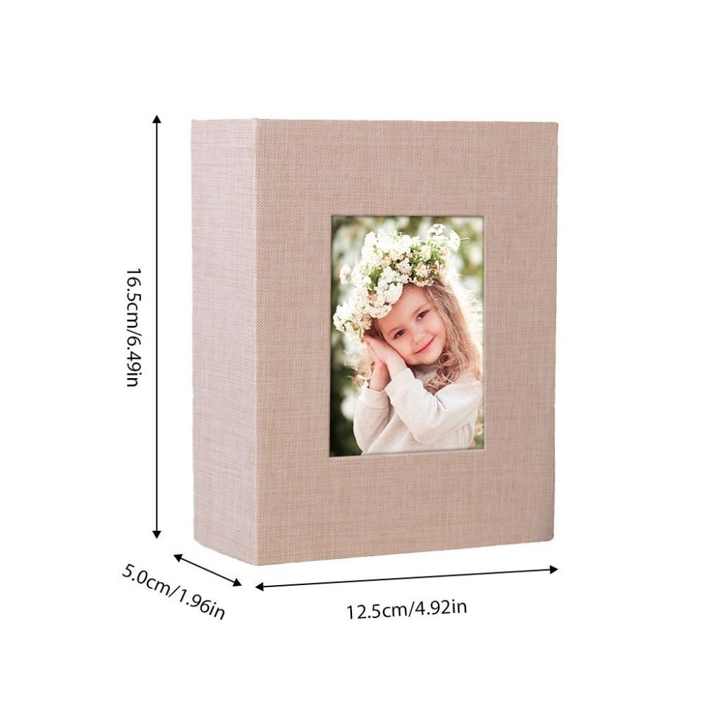 Cloth Cover Scrapbook Album Laminated Photo Storage Slip-in Picture Albums  Baby Growth Record