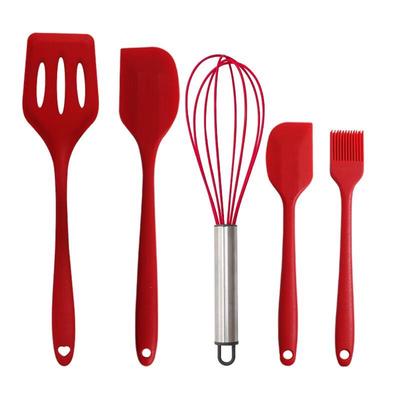 Wutuo Silicone Spatula & Whisk Baking Tool Set (2-Pack)