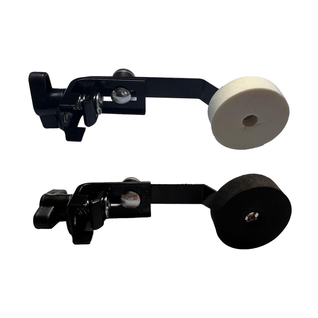 Drum Damper Mute Metal Felt Drum Mute Tools External Clamp Tone Control Mute Drum Accessories Percussion Instrument Part