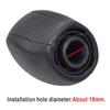 Car R6-Speed Gear Shift Knob Lever Change Leather Gearbox Shifter Cover For Renault Laguna 3 MK3 2007-14 Manual Car Accessories