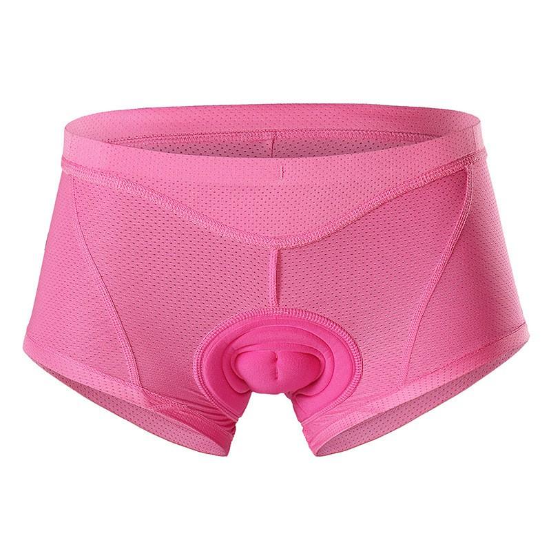 Womens Cycling Shorts With Thick Padded Chamois Quick-Dry Breathable Bike Underwear Road Mountain Riding