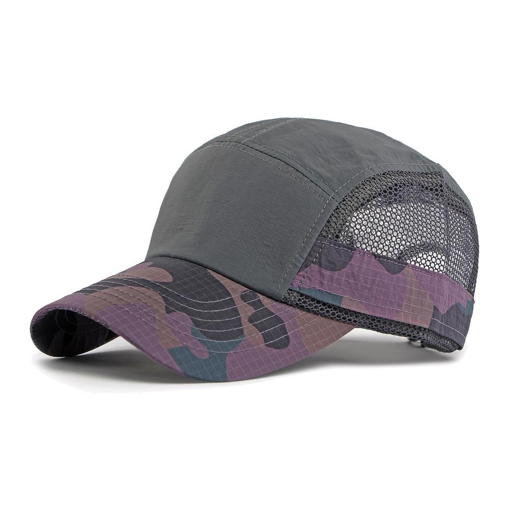 Quick-Drying Mesh Camouflage Baseball Cap Men's Summer Breathable Cap Outdoor Sports Sunscreen Hat