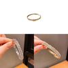 Light Luxury Alphabet Bracelet Copper Plated For Women Fashion Casual Jewelry