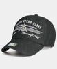 Peullaeto Big Size Denim Ball Cap Xl Plateau Rp Denim Cap Black