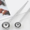 304Stainless Steel Coffee Spoon with Long Handle Teaspoon Metal Stirring Spoon Perfect for Home and Professional Use