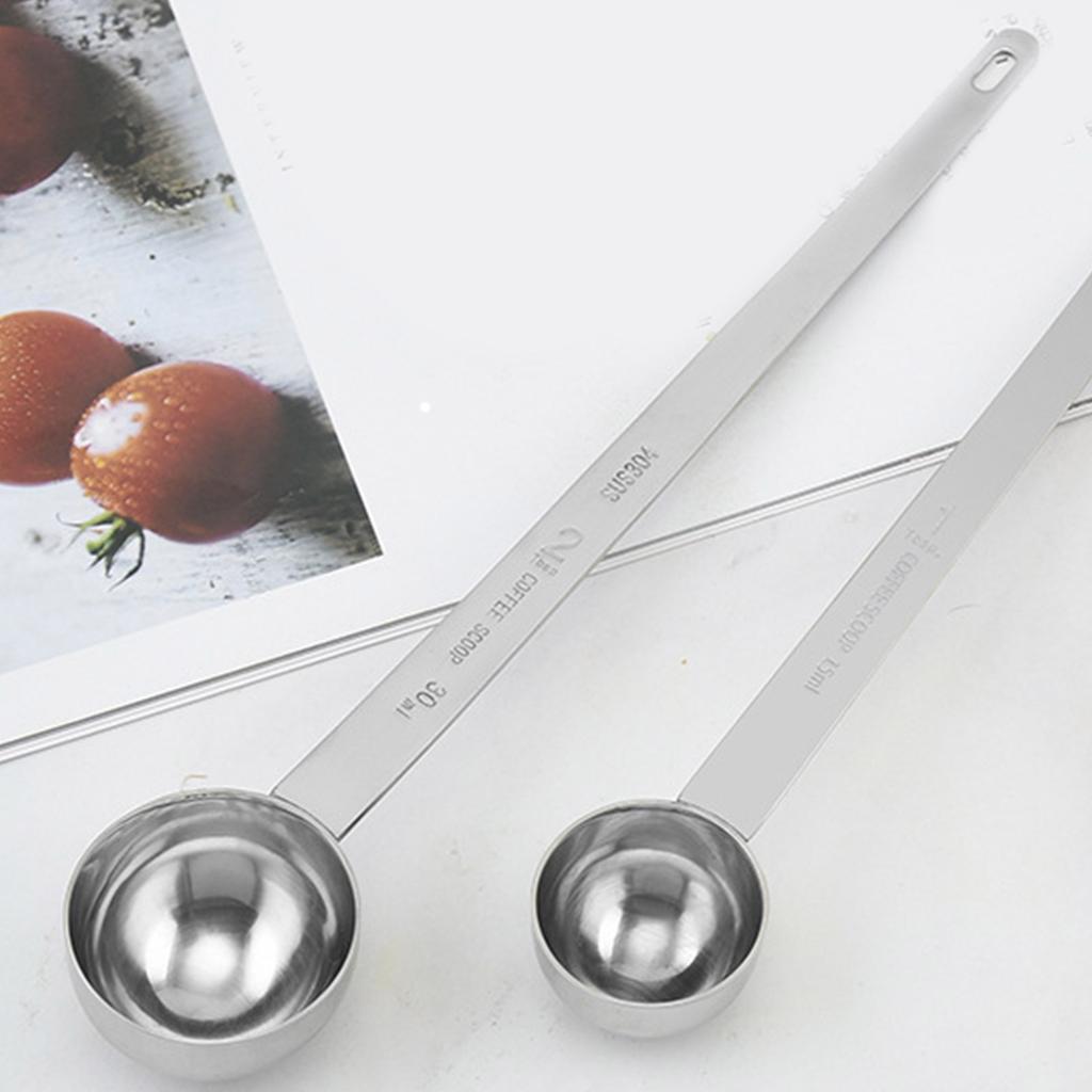304Stainless Steel Coffee Spoon with Long Handle Teaspoon Metal Stirring Spoon Perfect for Home and Professional Use