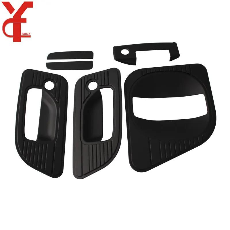 

ABS Door Handle Cover For Nissan Urvan Caravan NV350 E26 2016 2017 2018 Accessories Exterior Plate Parts чорний