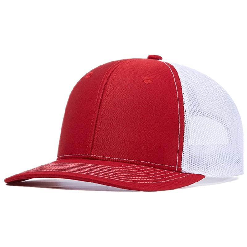Hot Sale Unisex Cap Slight Curved Brim Style Trucker Hat Men & Women Casual Outdoor Breathable Summer Cap