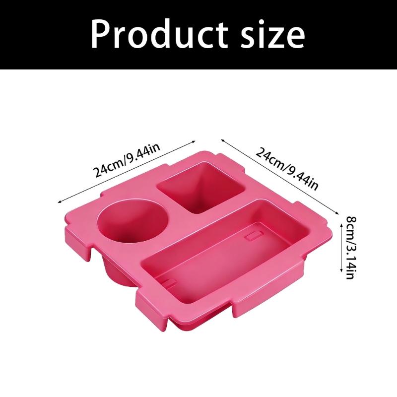 Toppers Schalen Zubehör für Strandtasche Oberer Becher Handyhalter Schale Aufbewahrung Deckel für Strandtasche Trennwand und Organizer Geschenk