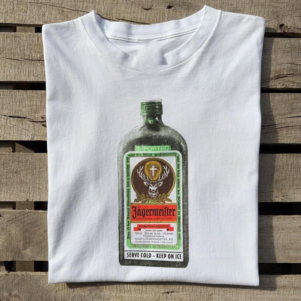 Retro Jagermeister Graphic Unisex Tee S5XL Unisex T-Shirt XXL