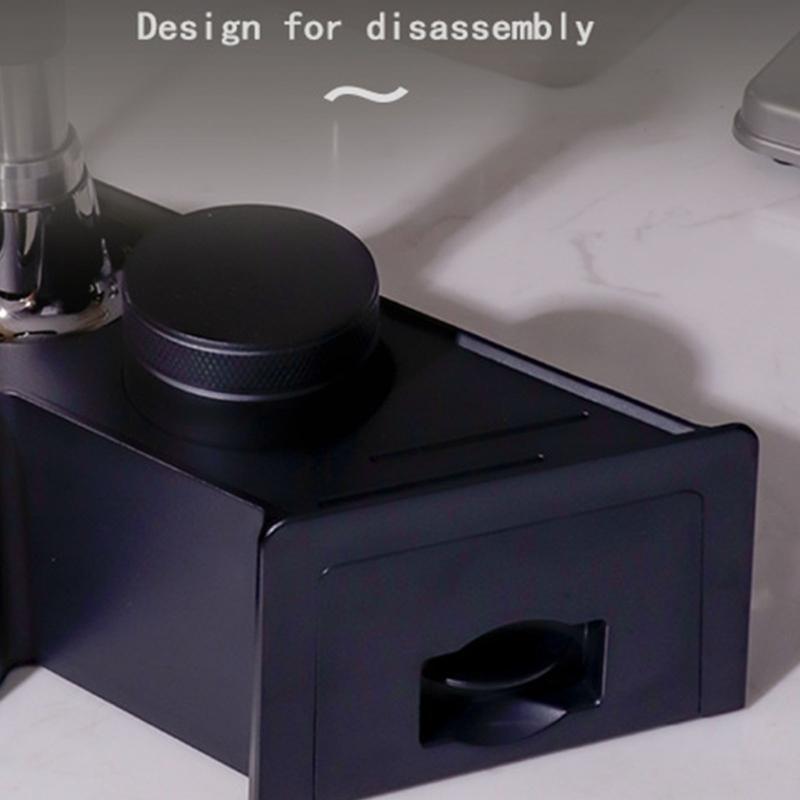 Nonslip Coffee Tamper Base Station With Ergonomic Handle For Baristas Tool ABS Construction Pressing Base