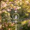 Crystal Sun Catchers for Windows, Colorful Healing Light Crystal Suncatcher, Wind Chimes Pendant, Indoor Outdoor Patio Garden Decor Gifts