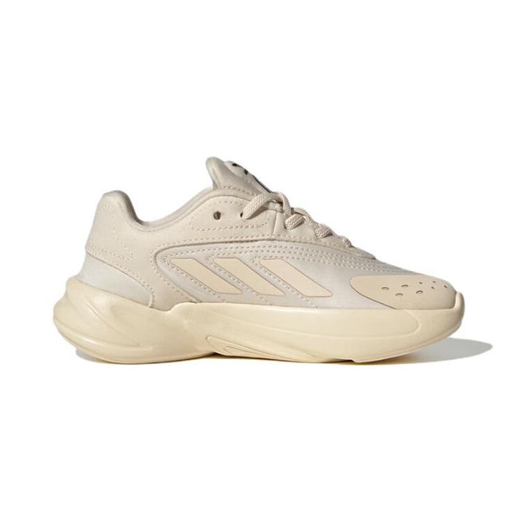 Adidas Originals Ozelia El C Low Top Durable Casual Shoes Kids Sneakers Beige GW7213