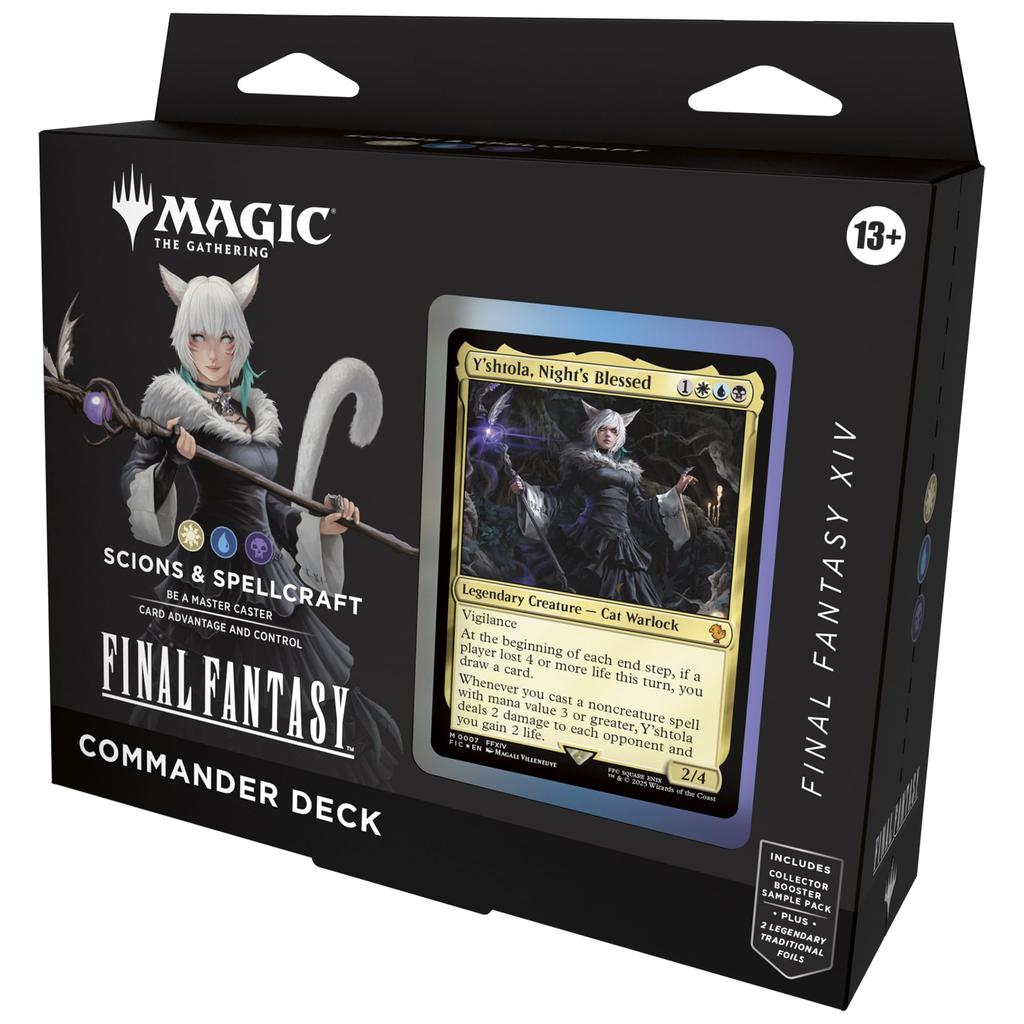 thumbnail image 2 of Mtg Final Fantasy Commander Deck Aazon.co: Agic: The Gathering: Final Fantasy Collector Booster Mtg Spiderman 2 of 10