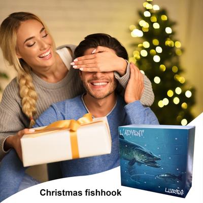 Fishing Lure Advent Calendar 2024 Fishing Christmas Countdown Calendar 24 Days