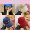 Casquette de Baseball Style Coréen Pour Femmes Avec Visière Étendue Respirante Acrylique Pare-soleil Mode Été