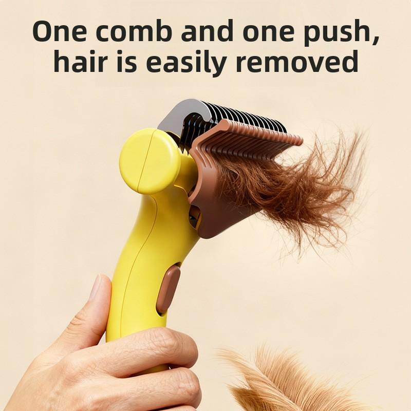 Special Tool for Cat Brushes - Pet Looper, Pet Unknotter, Hair Removal Comb, Hair Brushing Device, Dog Hair Cleaning Supplies, Comb