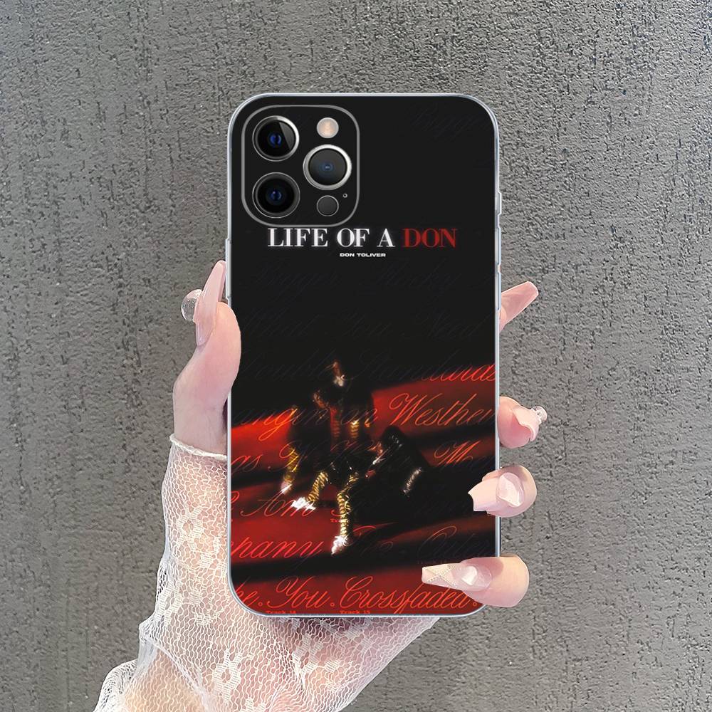 

Rapper Don Toliver For IPhone 17 16 15 14 13 12 11 Pro Max Plus Phone Case High End Silicone iPhone 13pro max