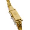 Used 9539 Bangle Watch 1500 7975 Black Dial Quartz Gold Plated Women's from Japan AUTHENTIC
