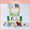 Wooden Animal Balance Stacking Blocks For Kids Educational Parent Child Play