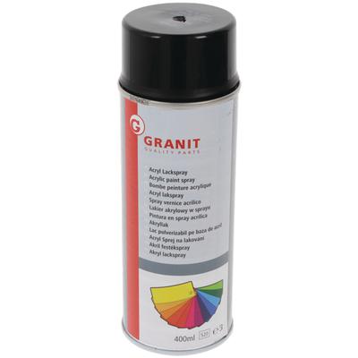 Paint Black Warning Varnish RAL 9017 WILCKENS GRANIT 400 Spray