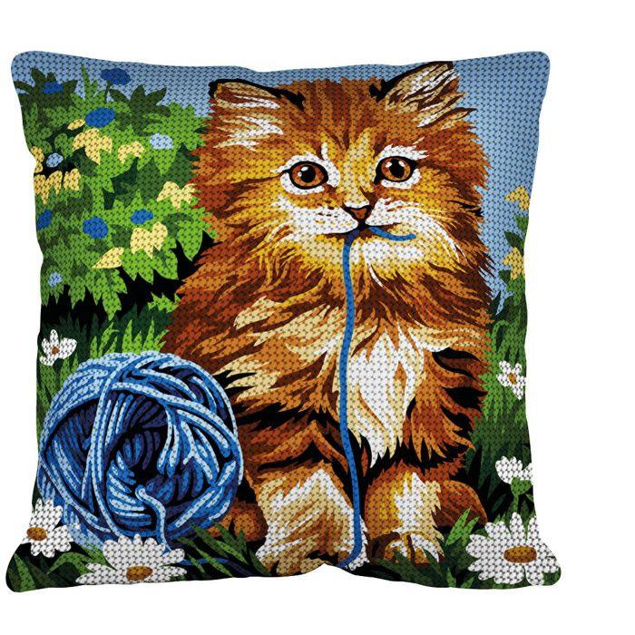 Cross Stitch Cushion Kit N 17 End of String