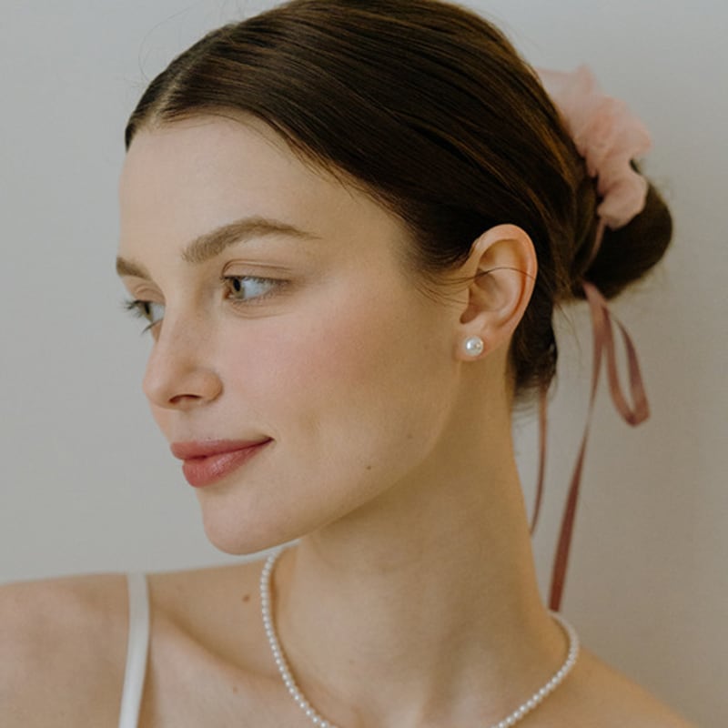 HAS HA043 Chiffon Long Ribbon Hair Tie