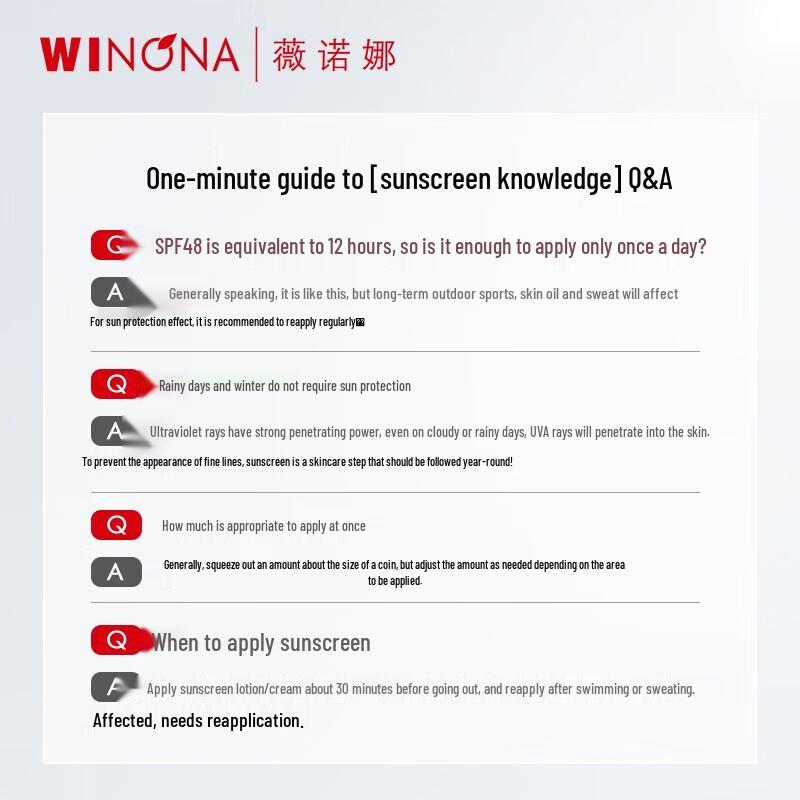 WINONA Clear Sunscreen SPF48 PA+++ 15g