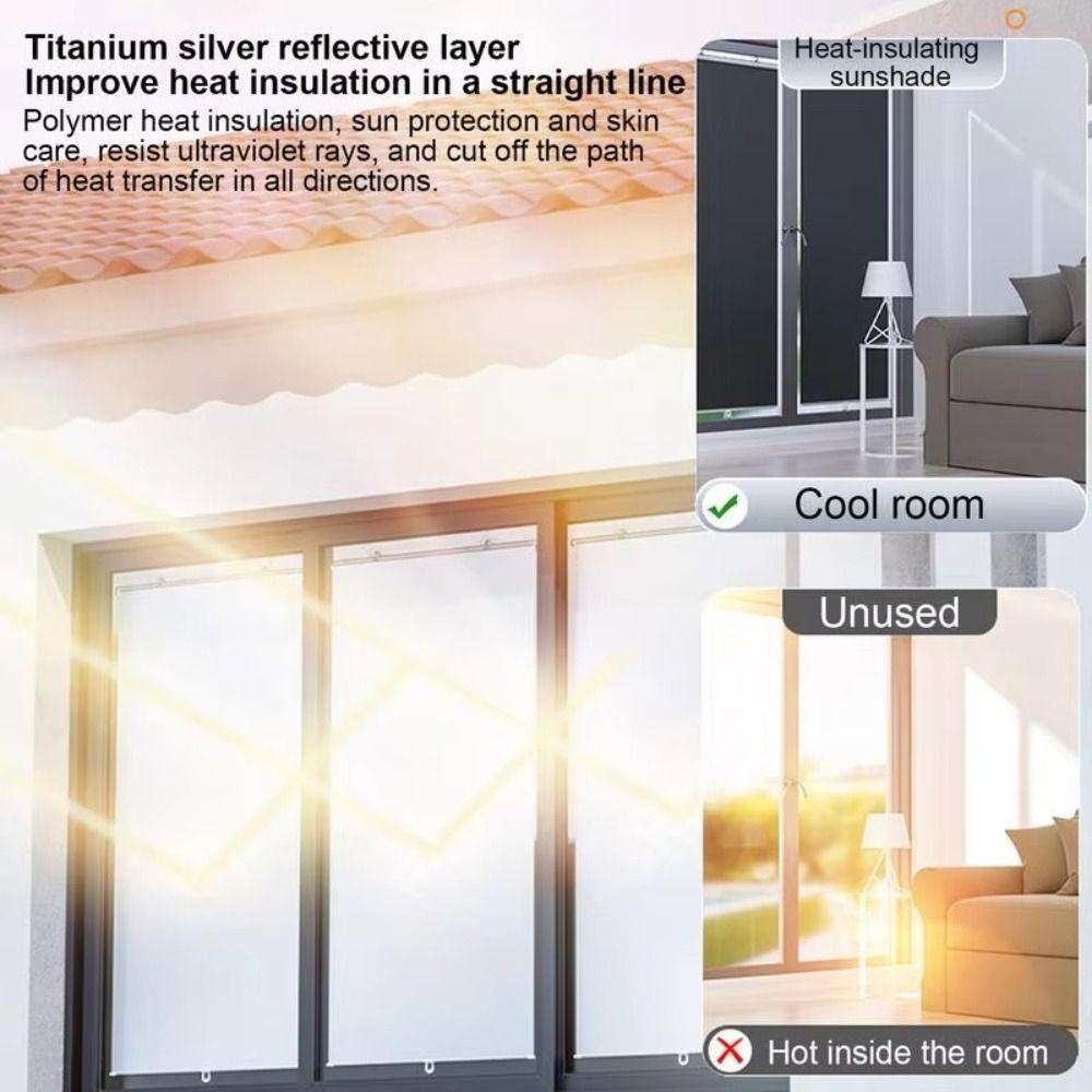 New Retractable Car Side Window Sun-Shade Universal Black UV-Protection Curtains Sunshade Roller Blinds Home Office