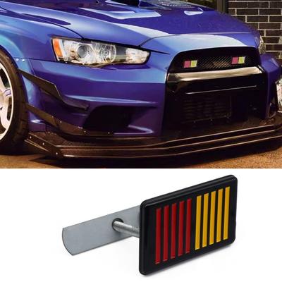 3D Metal Car Styling Front Grille Emblem Badge For RalliArt Lancer Ralli Art 9 10 Asx Pajero Triton RVR