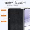 Leather Flip Case for Huawei Mate X5/X3 Collector's Edition, Foldable Screen Full Protection Shockproof Case with Magnetic Sleep/Wake Function - Black