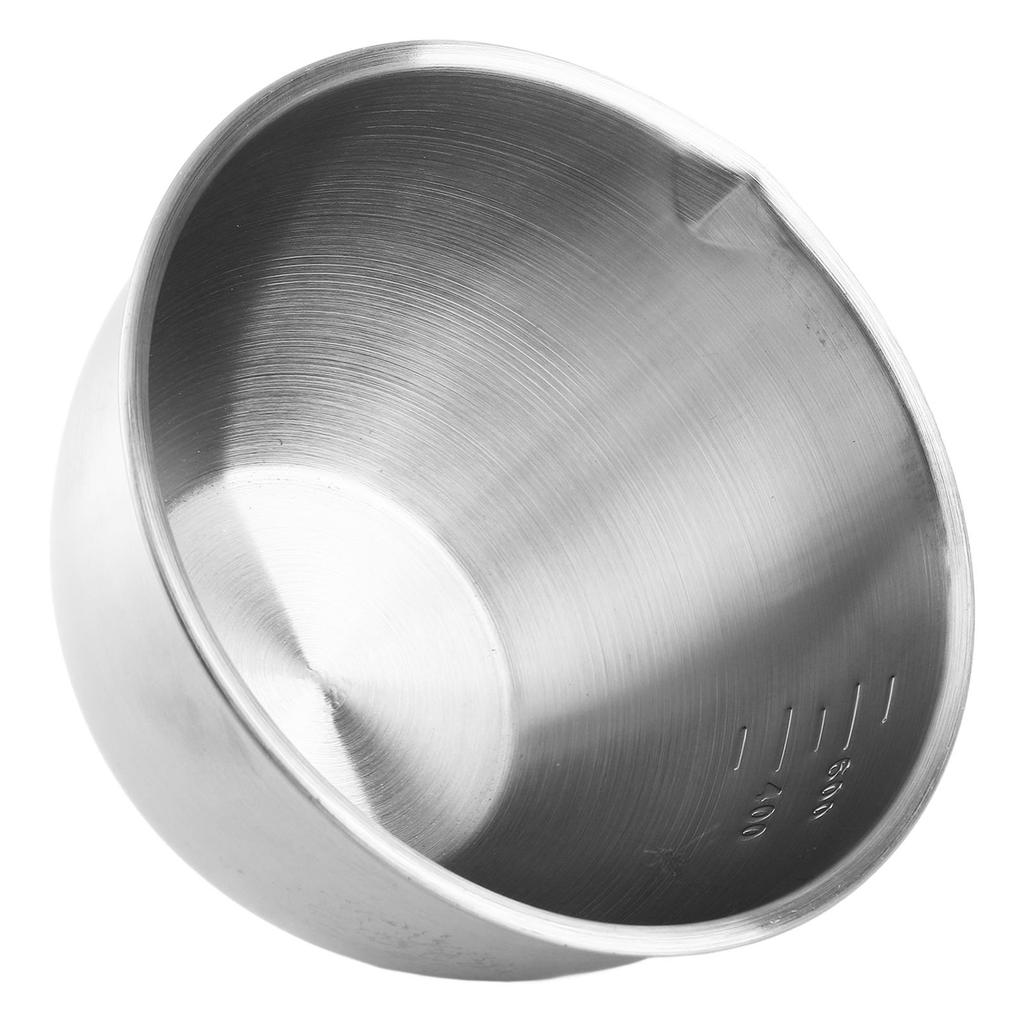 Serving Bowl Rust Proof Thick Refrigerator Dishwasher  High Strength Stainless Steel Mixing Bowl with Scale for Restaurant