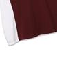 VANNWORKS Sporty Blockcore V-Neck Short Sleeve T-Shirt (Vs0033) Wine