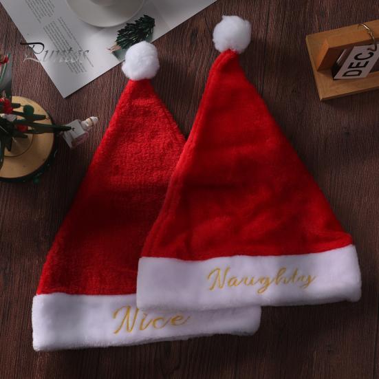 

Вышитая рождественская шляпа, не выбрасываемая, увеличивает атмосферу, украшает красную праздничную рождественскую шляпу