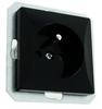 Abex Perła Matt Black - Single Socket (+0) PT-16P