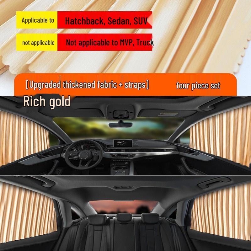 Magnetic Car Sun Shade for Side Windows – Universal Fit, Heat Insulation, UV Protection
