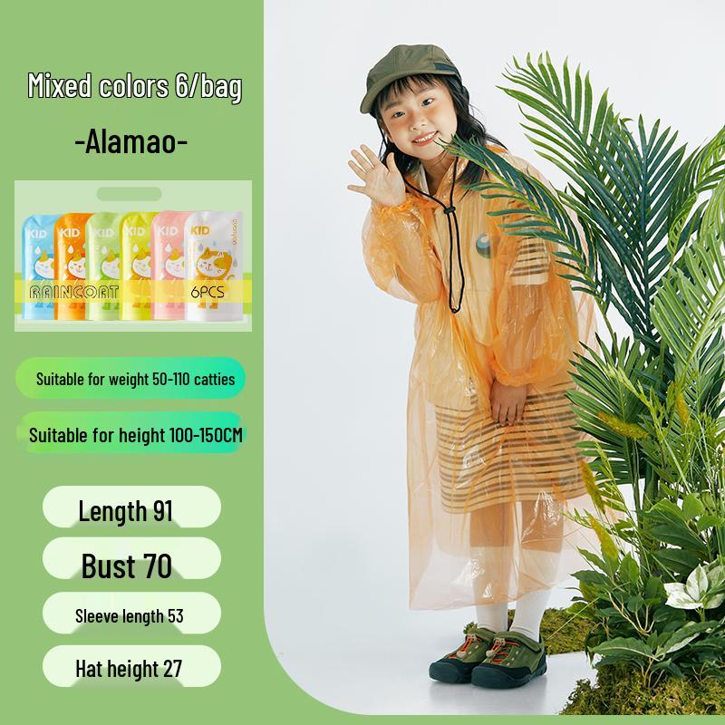 Women's Long Raincoat & Pants Set - Stormproof, Waterproof, Split Style for Electric Vehicles