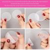 Acrylic Keychain Blanks 50Pcs/100Pcs Round Shape Keychain Blanks Bulk for DIY Keychain Crafting and Vinyl Projects